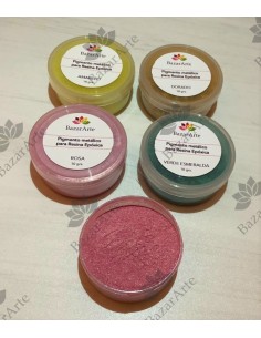 Pigmentos metalizados para...