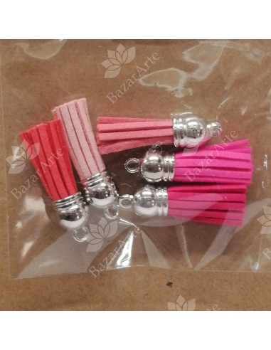 Borlas de Gamuza, set de 5 un