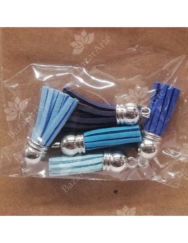 Borlas de Gamuza, set de 5 un