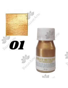 Acrílicos metalizados - 30ml