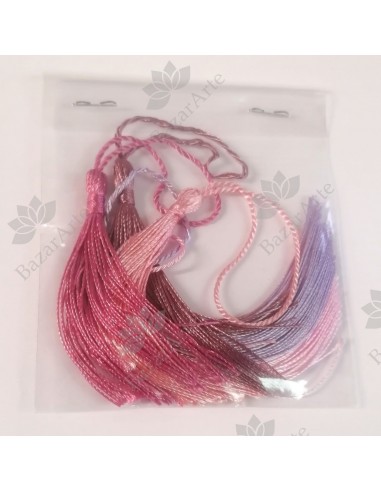 Borlas de Seda, set de 5 un