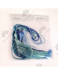 Borlas de Seda, set de 5 un