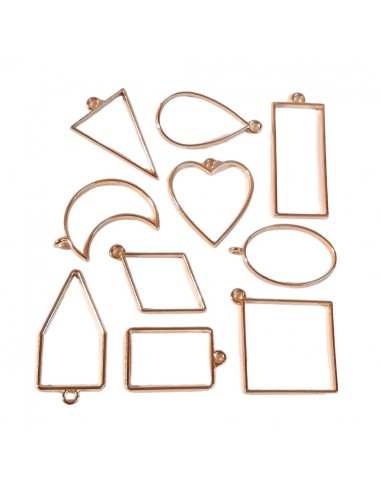 Bases metálicas -  set de 5 modelos