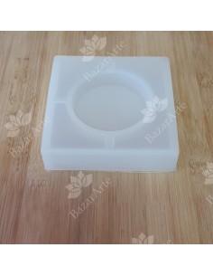 Molde cenicero cuadrado