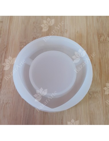 Molde cenicero redondo