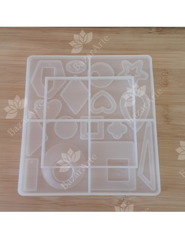 Molde para colgantes - 16 diseños...