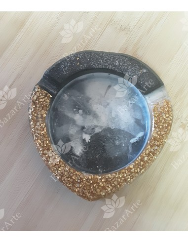 Molde cenicero redondo