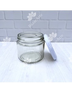 Frasco vidrio con tapa 160ml 2