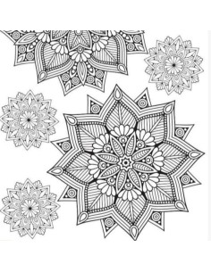 Mandalas - negro
