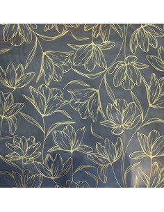 Fondo flores 2 - dorado