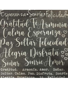 Palabras 1 - plateado