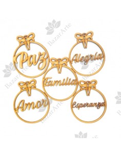 Diseños en mdf para Navidad