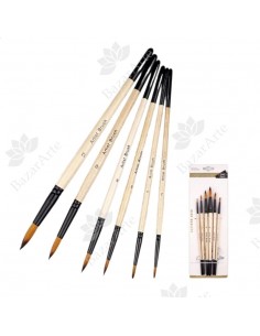 Set de pinceles redondos