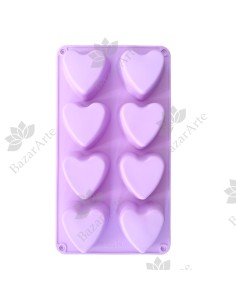 Molde set corazones