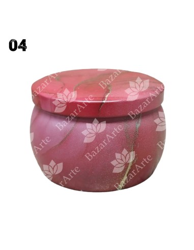 Frasco aluminio con diseño