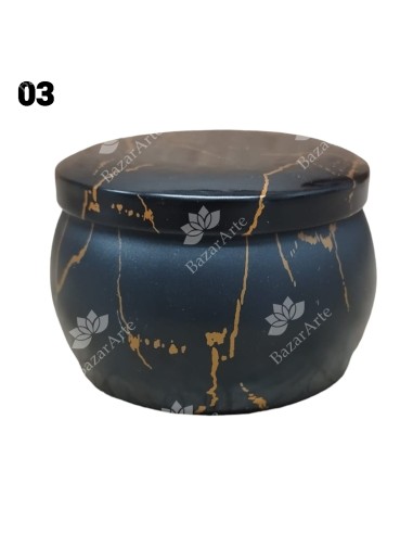 Frasco aluminio con diseño