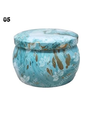 Frasco aluminio con diseño