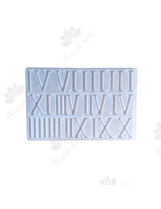 Molde de números romanos