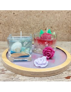 Taller de velas de gel