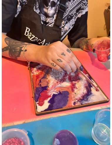 Taller de pintura artística en resina...