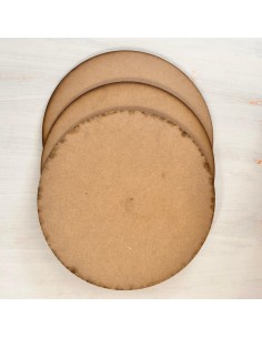Base circular 25cm para reloj