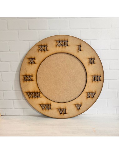 Plantilla númerica para reloj mural -...