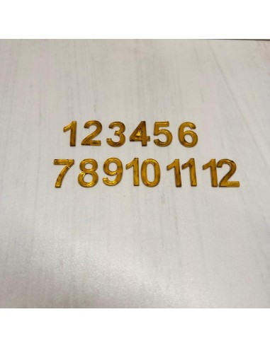 Números cardinales para reloj 30cm