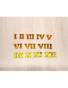 Números romanos para reloj...