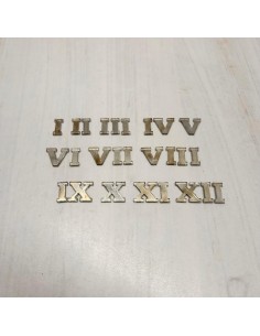 Números romanos para reloj...