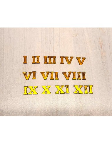 Números romanos para reloj 30cm