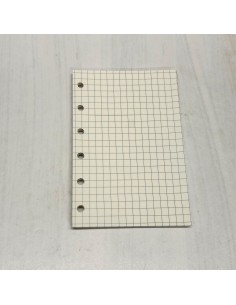 Set de hojas para agenda, A7
