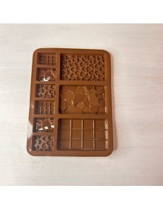 Molde de barras de chocolate