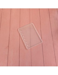 Molde tapa de agenda pequeña