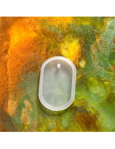 Molde para colgante "ovalado"