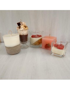 Curso de Velas decorativas...