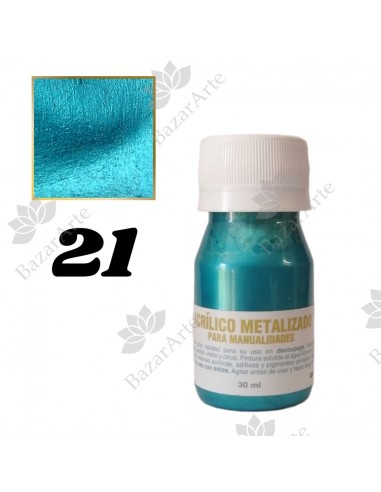 Acrílicos metalizados - 30ml