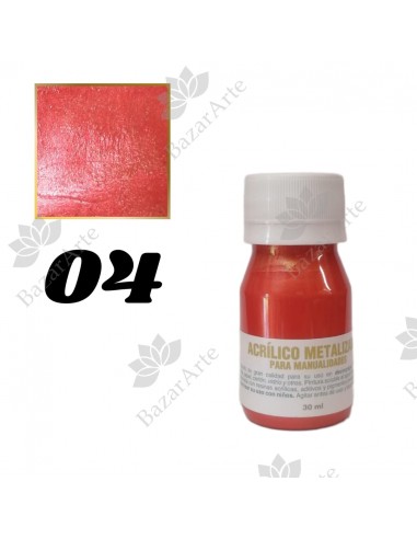 Acrílicos metalizados - 30ml