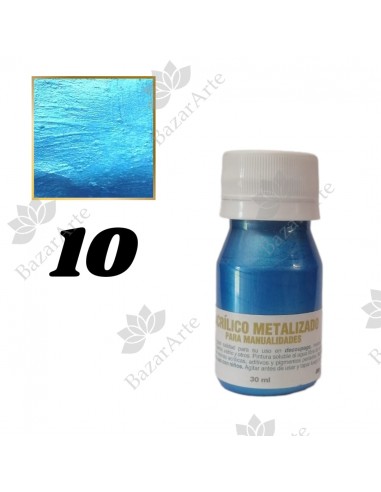 Acrílicos metalizados - 30ml