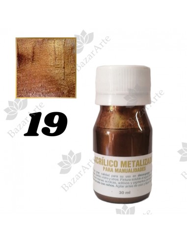 Acrílicos metalizados - 30ml