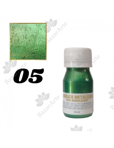 Acrílicos metalizados - 30ml
