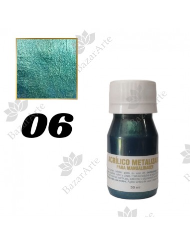 Acrílicos metalizados - 30ml