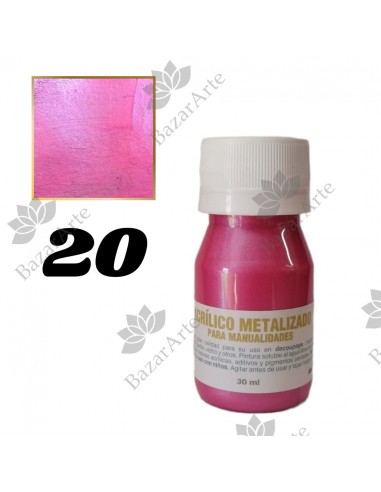 Acrílicos metalizados - 30ml