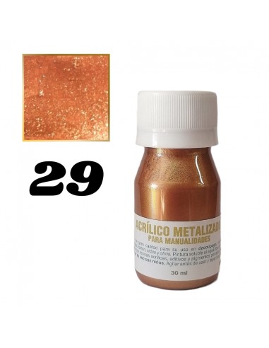 Acrílicos metalizados - 30ml