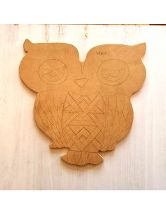 Buho grande en trupan