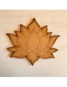 Flor del oto pequeña en mdf