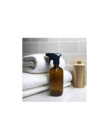 Frasco ámbar 120ml con atomizador