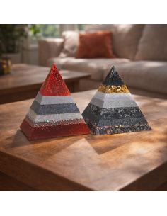 Piramide 4 caras, 7cm altura