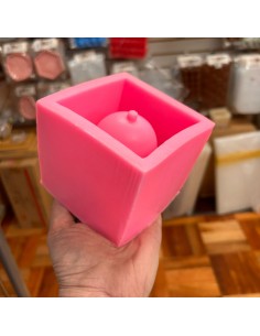 Molde para maceta cuadrada