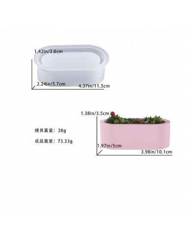 Molde de mini maceta/contenedor