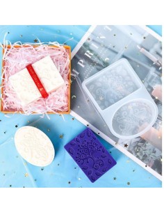 Molde doble para jabón...